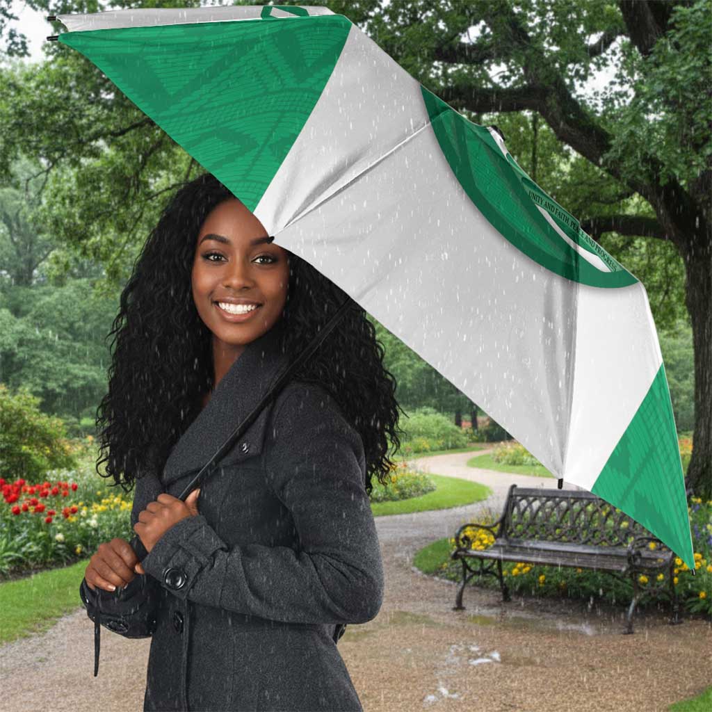 Nigeria Basketball Custom Umbrella Come On Tigers