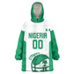 Afro Basketball Custom Nigeria Wearable Blanket Hoodie Come On Tigers - African Pride