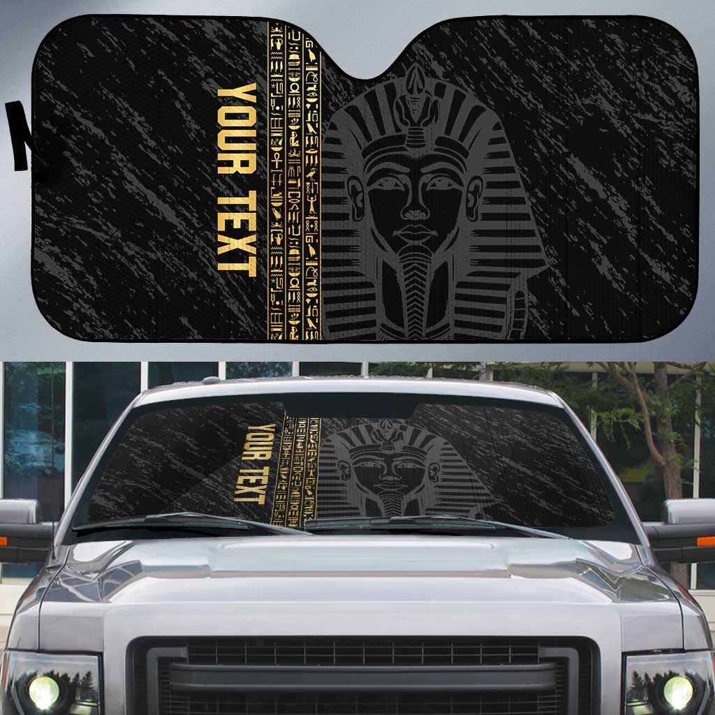 Egypt Basketball Custom Auto Sun Shade Come On Pharaohs