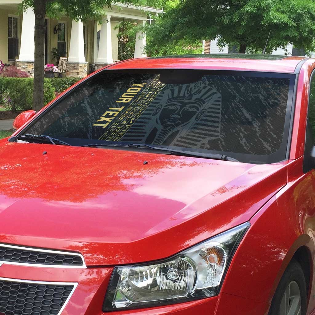 Egypt Basketball Custom Auto Sun Shade Come On Pharaohs