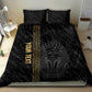 Afro Basketball Custom Egypt Bedding Set Come On Pharaohs - African Pride