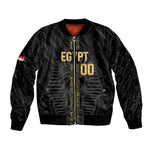Afro Basketball Custom Egypt Bomber Jacket Come On Pharaohs - African Pride