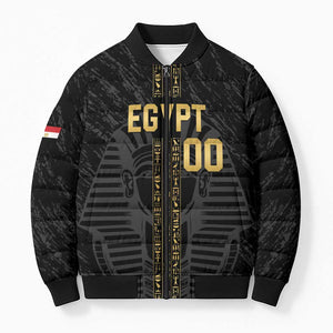 Egypt Basketball Custom Bomber Puffer Jacket Come On Pharaohs