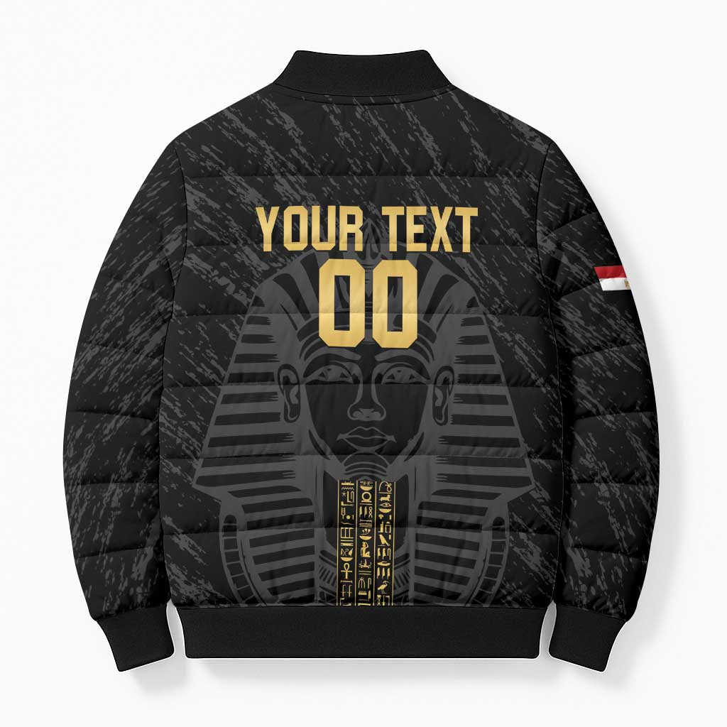 Egypt Basketball Custom Bomber Puffer Jacket Come On Pharaohs