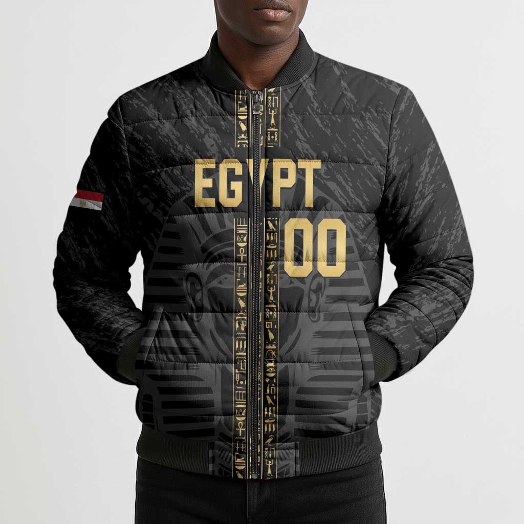 Egypt Basketball Custom Bomber Puffer Jacket Come On Pharaohs