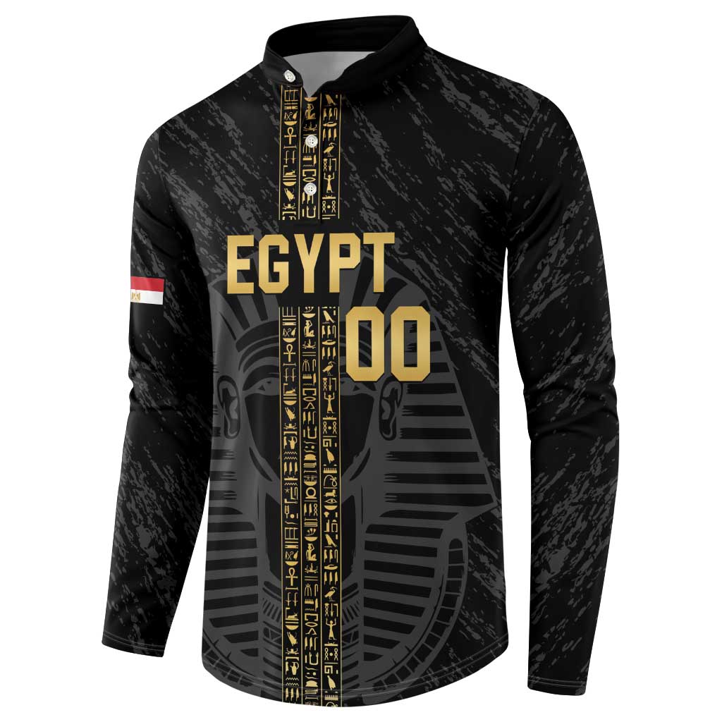 Egypt Basketball Custom Button Sweatshirt Come On Pharaohs