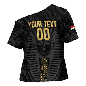 Egypt Basketball Custom Cross Shoulder Shirt Come On Pharaohs