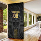 Egypt Basketball Custom Door Cover Come On Pharaohs