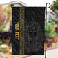 Afro Basketball Custom Egypt Garden Flag Come On Pharaohs - African Pride