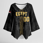 Egypt Basketball Custom Kimono Sleeve Blouse Come On Pharaohs