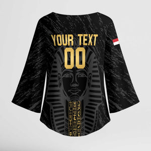 Egypt Basketball Custom Kimono Sleeve Blouse Come On Pharaohs