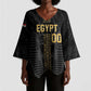 Egypt Basketball Custom Kimono Sleeve Blouse Come On Pharaohs