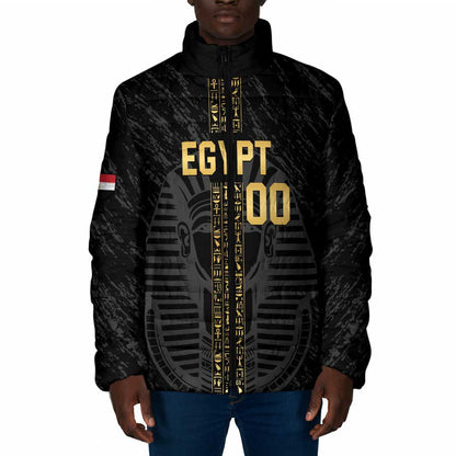 Egypt Basketball Custom Padded Jacket Come On Pharaohs