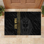 Afro Basketball Custom Egypt Rubber Doormat Come On Pharaohs - African Pride