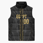 Egypt Basketball Custom Sleeveless Puffer Jacket Come On Pharaohs