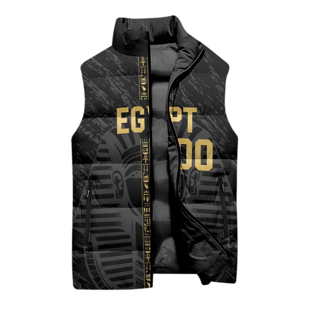 Egypt Basketball Custom Sleeveless Puffer Jacket Come On Pharaohs