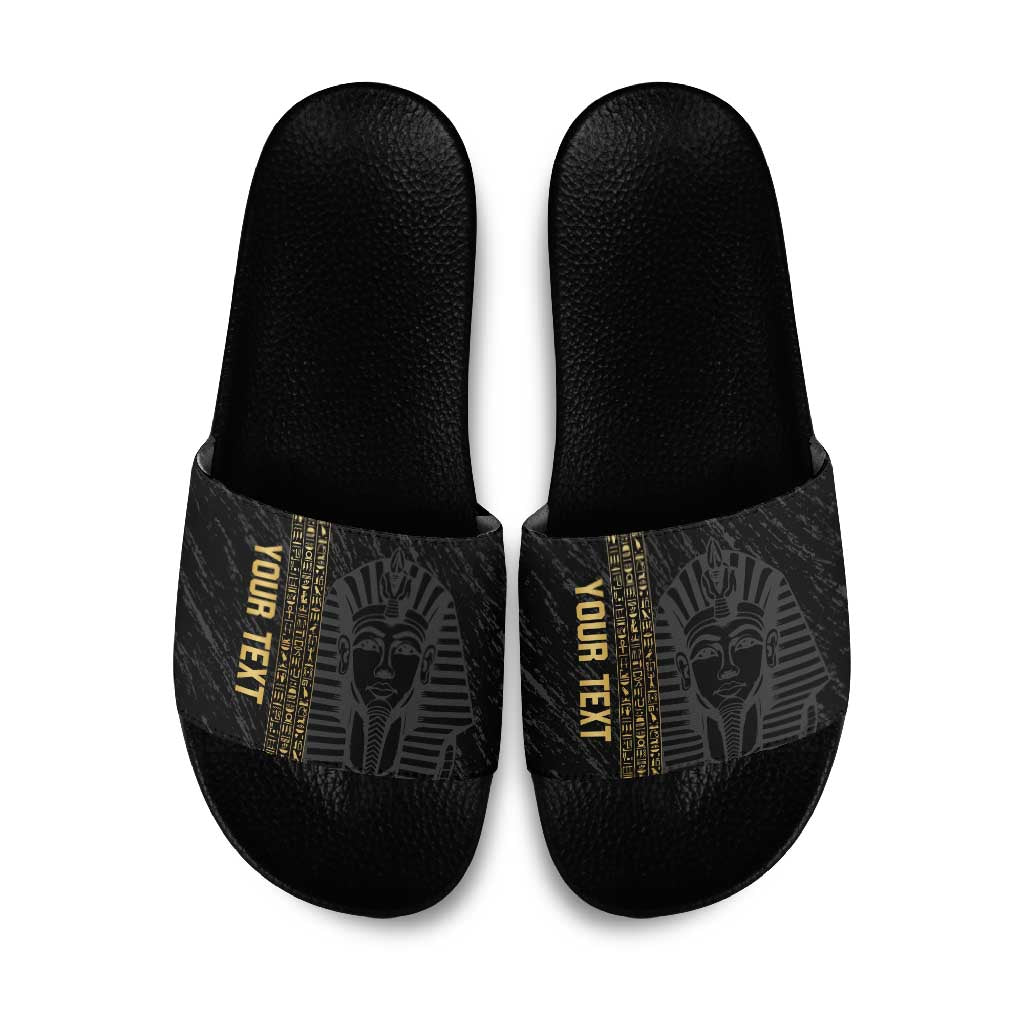 Egypt Basketball Custom Slide Sandals Come On Pharaohs