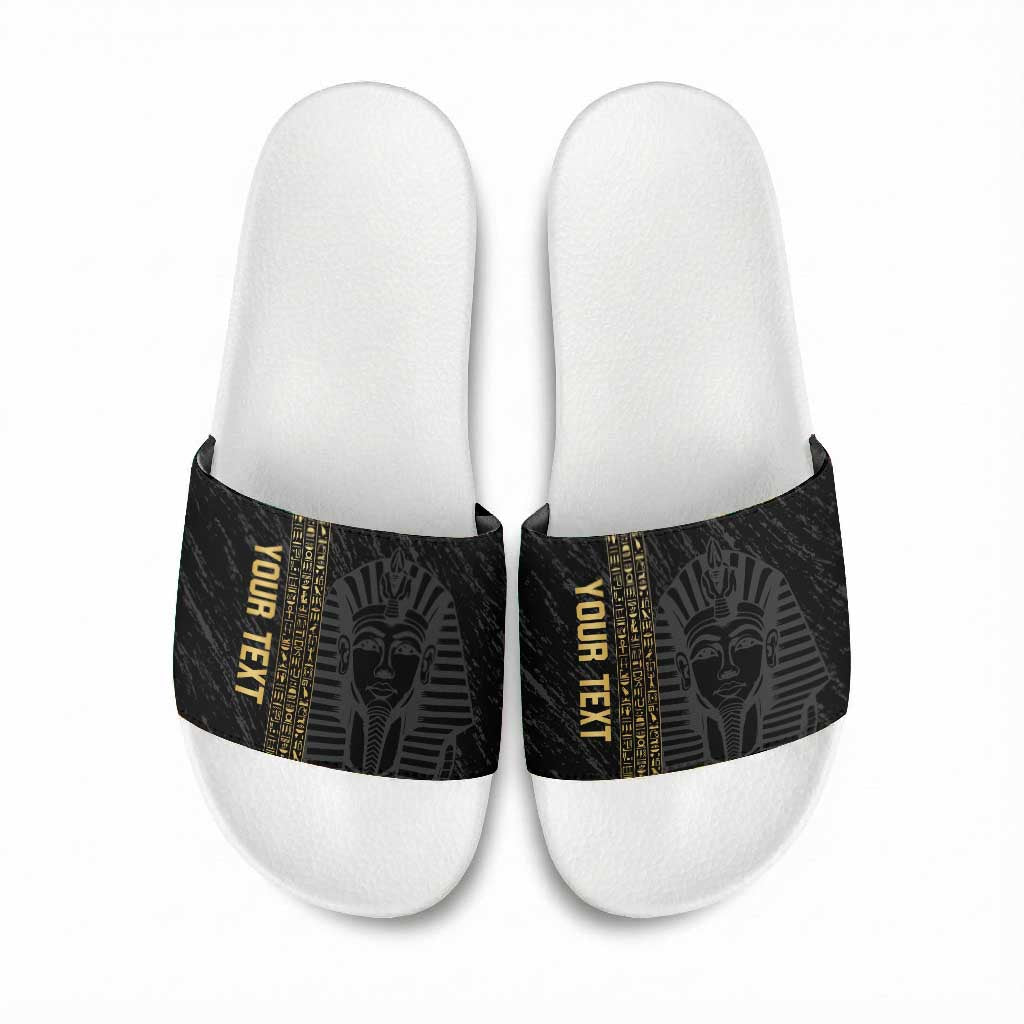 Egypt Basketball Custom Slide Sandals Come On Pharaohs
