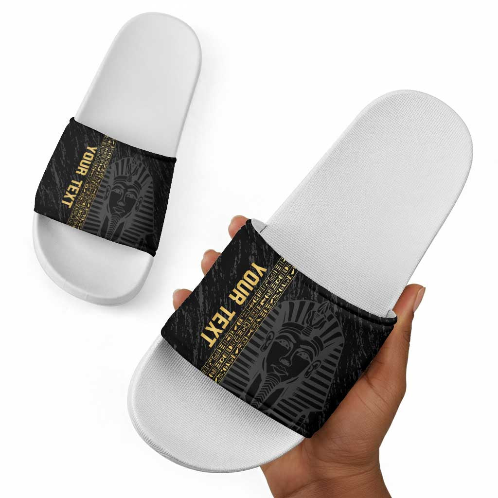 Egypt Basketball Custom Slide Sandals Come On Pharaohs