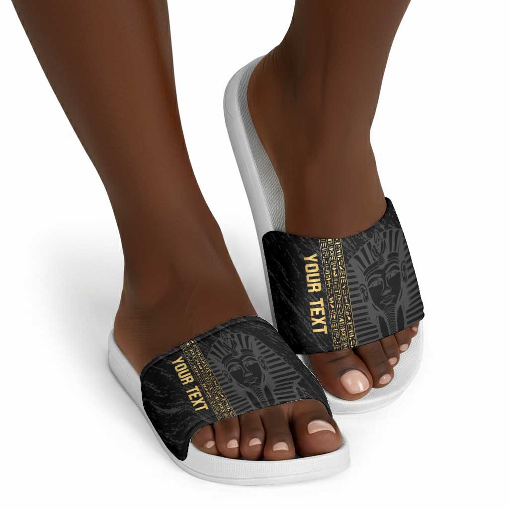 Egypt Basketball Custom Slide Sandals Come On Pharaohs