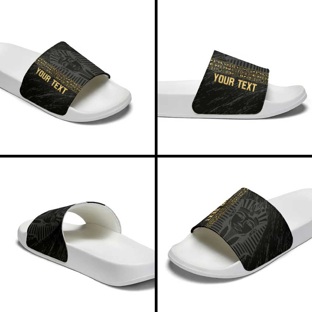 Egypt Basketball Custom Slide Sandals Come On Pharaohs