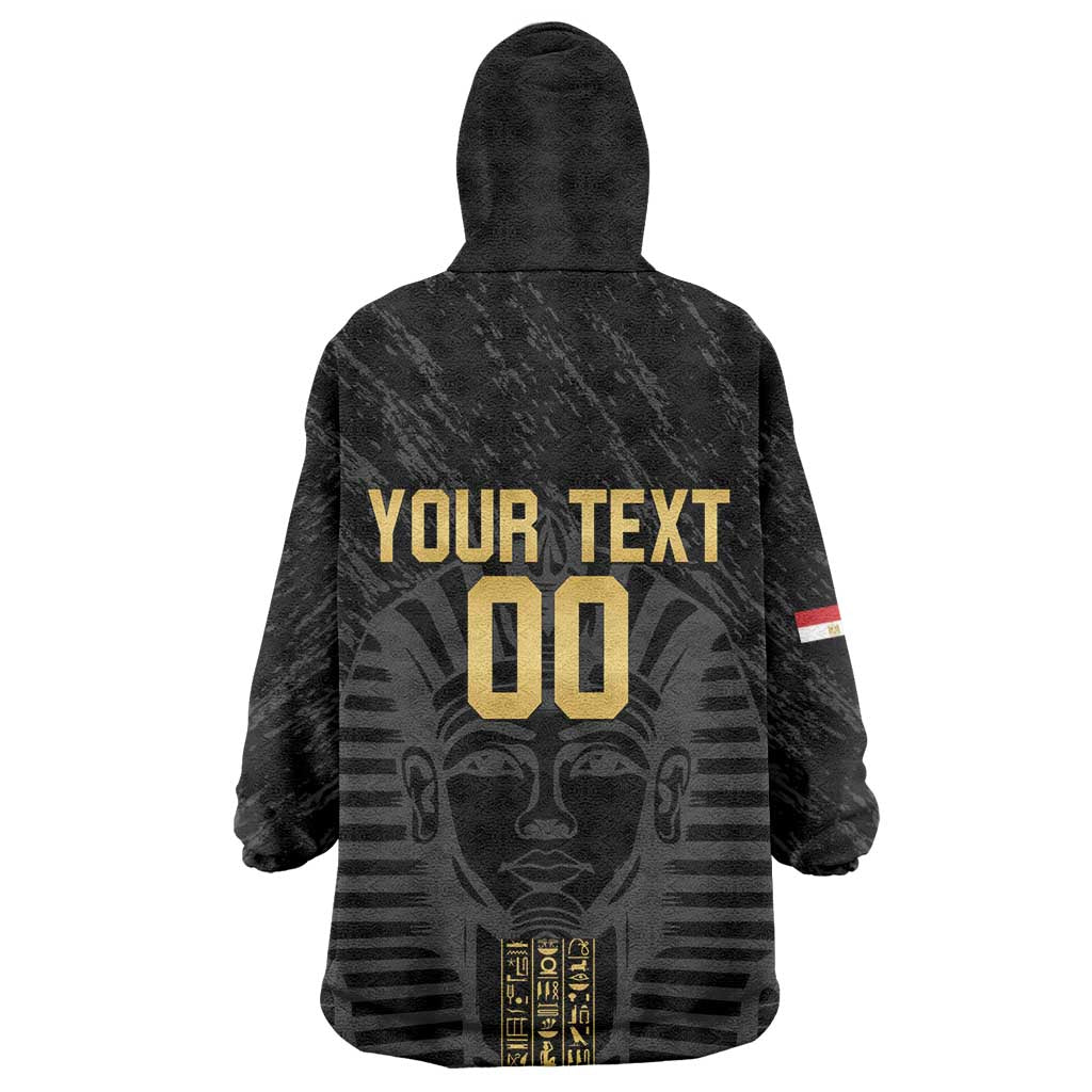 Afro Basketball Custom Egypt Wearable Blanket Hoodie Come On Pharaohs - African Pride