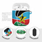 South Sudan Basketball Custom AirPods Case Come On Bright Stars
