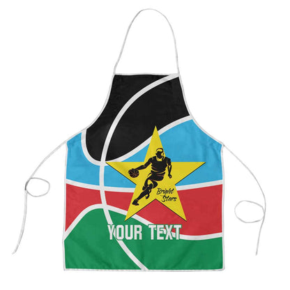 South Sudan Basketball Custom Apron Come On Bright Stars