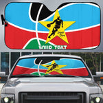 South Sudan Basketball Custom Auto Sun Shade Come On Bright Stars