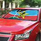 South Sudan Basketball Custom Auto Sun Shade Come On Bright Stars