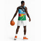 Afro Basketball Custom South Sudan Basketball Jersey Come On Bright Stars LT14