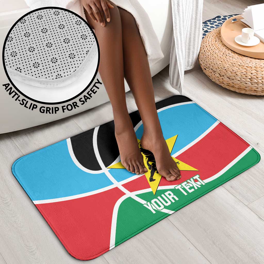South Sudan Basketball Custom Bathroom Set Come On Bright Stars