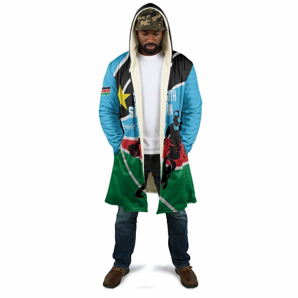 South Sudan Basketball Custom Cloak Come On Bright Stars