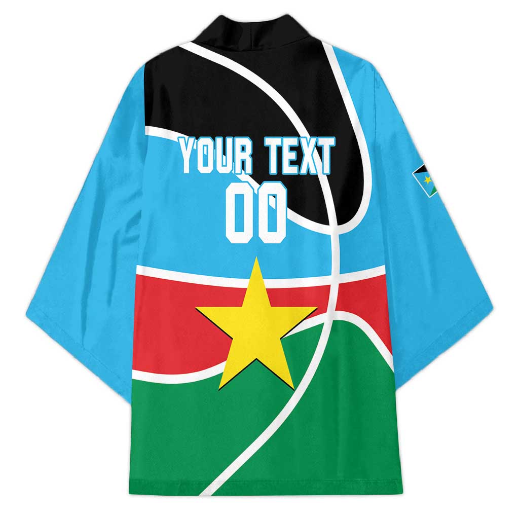 South Sudan Basketball Custom Kimono Come On Bright Stars