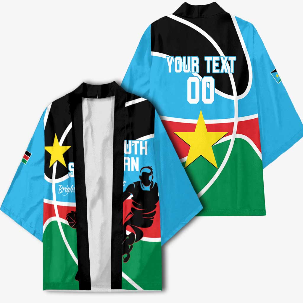 South Sudan Basketball Custom Kimono Come On Bright Stars