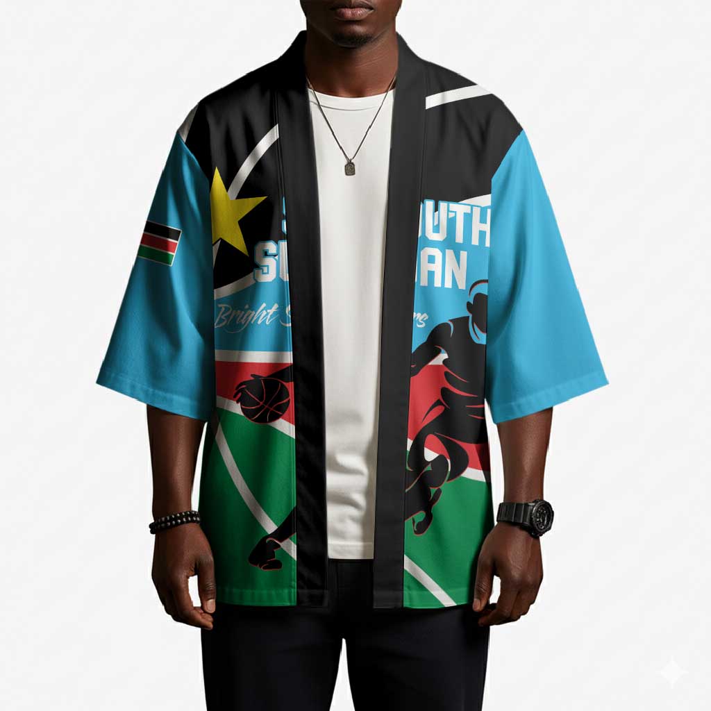 South Sudan Basketball Custom Kimono Come On Bright Stars
