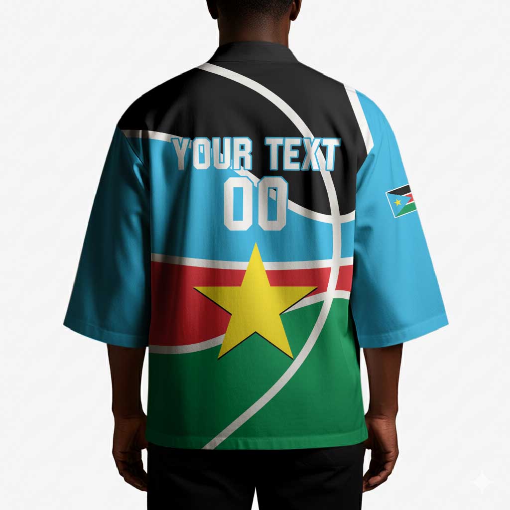 South Sudan Basketball Custom Kimono Come On Bright Stars