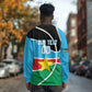 Afro Basketball Custom South Sudan Long Sleeve Shirt Come On Bright Stars - African Pride