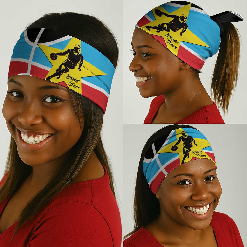 Afro Basketball Custom South Sudan Neck Gaiter Come On Bright Stars LT14