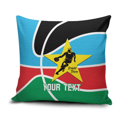 South Sudan Basketball Custom Pillow Cover Come On Bright Stars