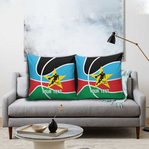 South Sudan Basketball Custom Pillow Cover Come On Bright Stars