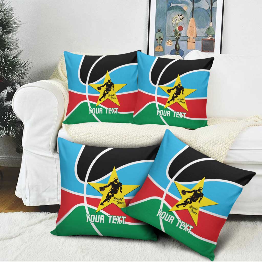 South Sudan Basketball Custom Pillow Cover Come On Bright Stars