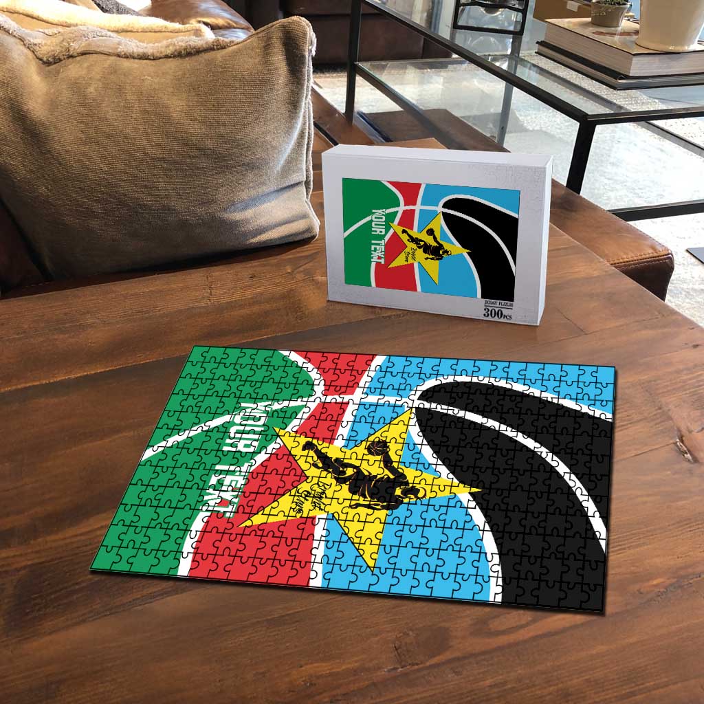 South Sudan Basketball Custom Puzzle Come On Bright Stars