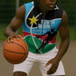 Afro Basketball Custom South Sudan Sleeveless Zip Hoodie Come On Bright Stars - African Pride
