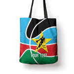 South Sudan Basketball Custom Tote Bag Come On Bright Stars