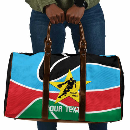 South Sudan Basketball Custom Travel Bag Come On Bright Stars