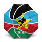 South Sudan Basketball Custom Umbrella Come On Bright Stars
