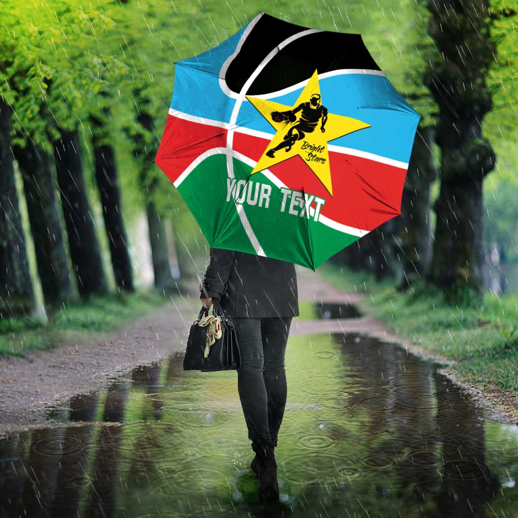 South Sudan Basketball Custom Umbrella Come On Bright Stars