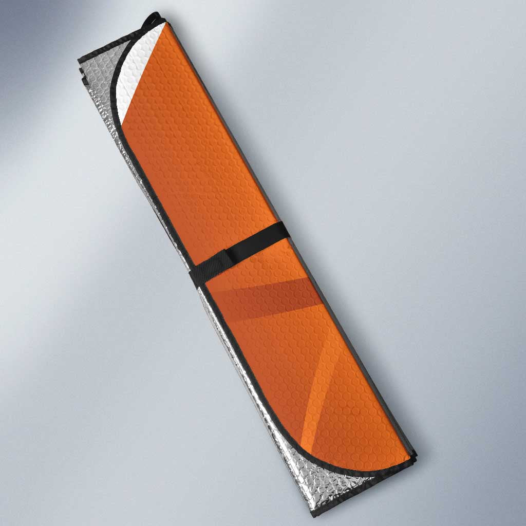 Ivory Coast Basketball Custom Auto Sun Shade Allez Les Elephants