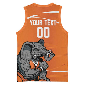 Afro Basketball Custom Ivory Coast Basketball Jersey Allez Les Elephants LT14